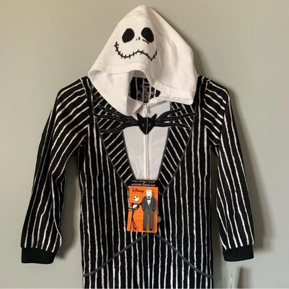 NWT. DISNEY Nightmare Before Christmas Jack Skellington Union Suit